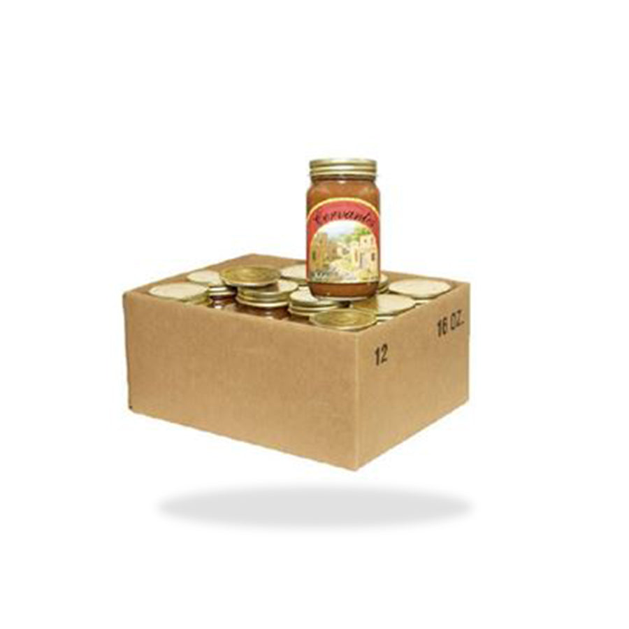 12 Jars of Cervantes All-Natural Salsa in One Great Case